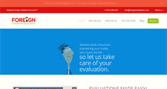 Desktop Screenshot of foreignevaluations.com